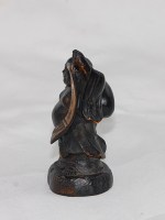 Antiker feinst geschnitzter Glücks Buddha